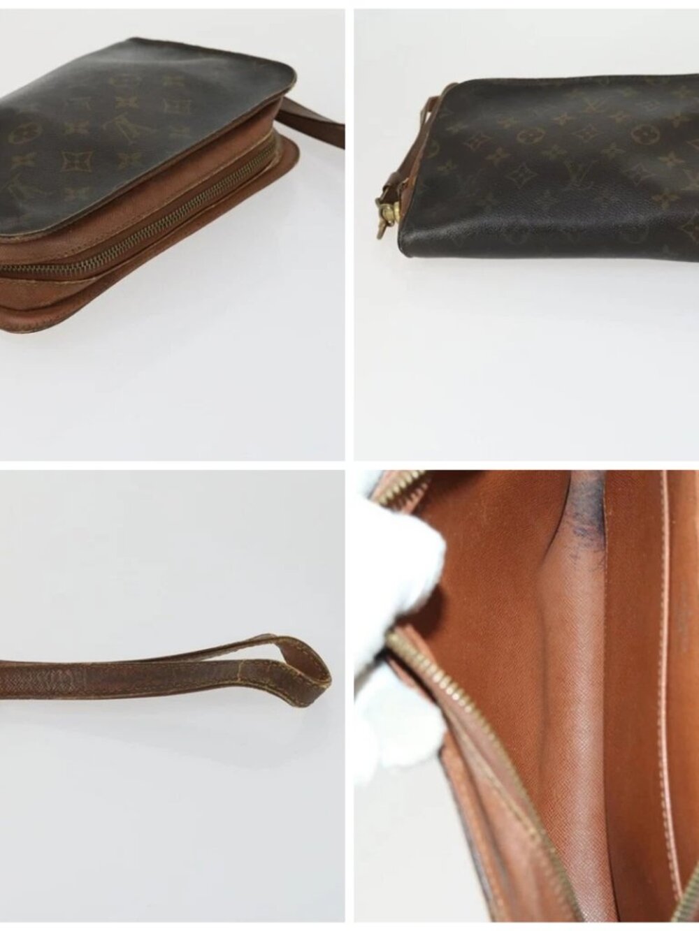 LOUIS VUITTON Monogram Clutch Bag 4 Set LV - Picture 13 of 15
